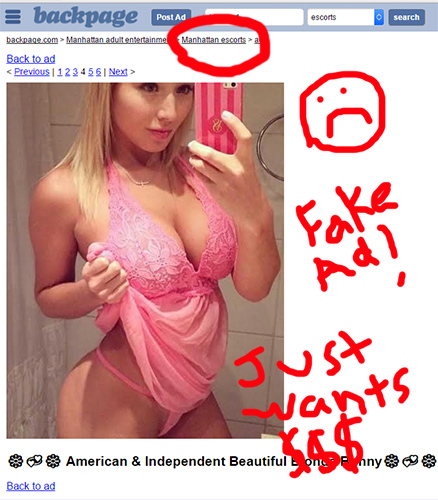 Backpage NY Escorts Review: My Terrible Threesome In New York City